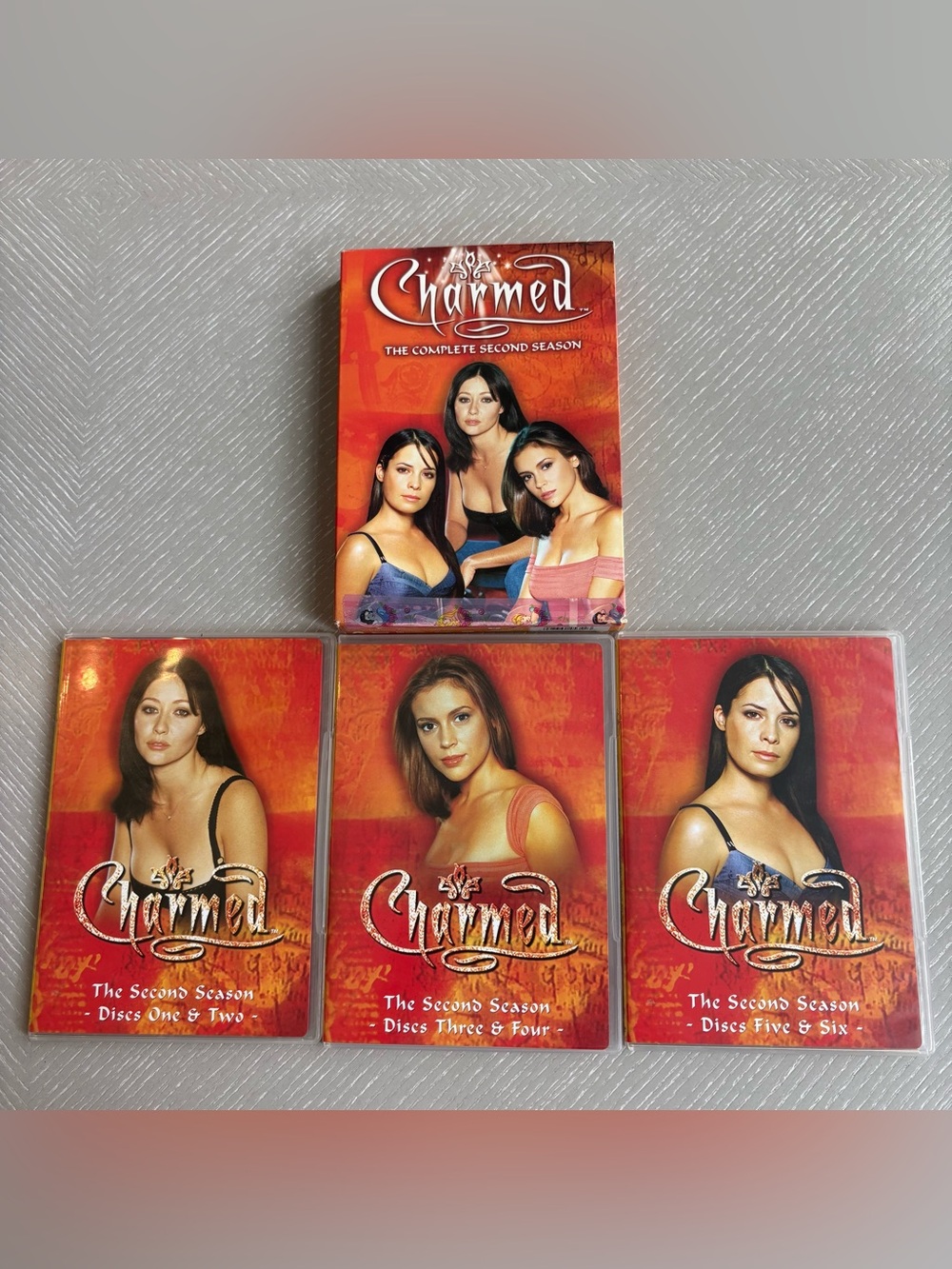 Charmed The Complete Second Season 6 DVDs 22 episodes